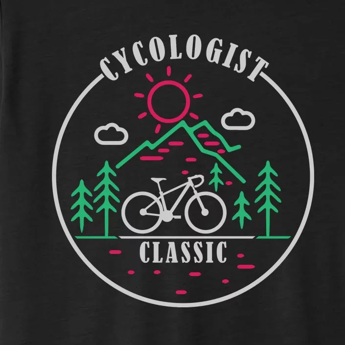 Cycologist Classic Funny Cycling Gift ChromaSoft Performance T-Shirt