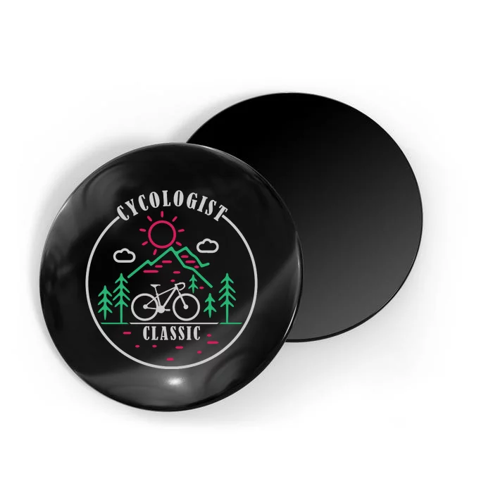 Cycologist Classic Funny Cycling Gift Magnet