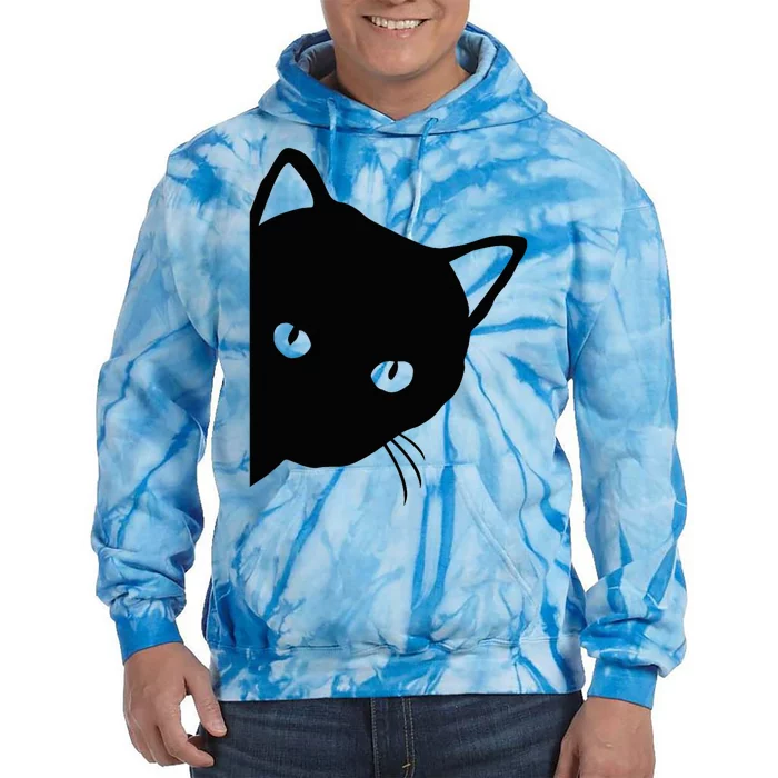 Cute Cat Face Tie Dye Hoodie