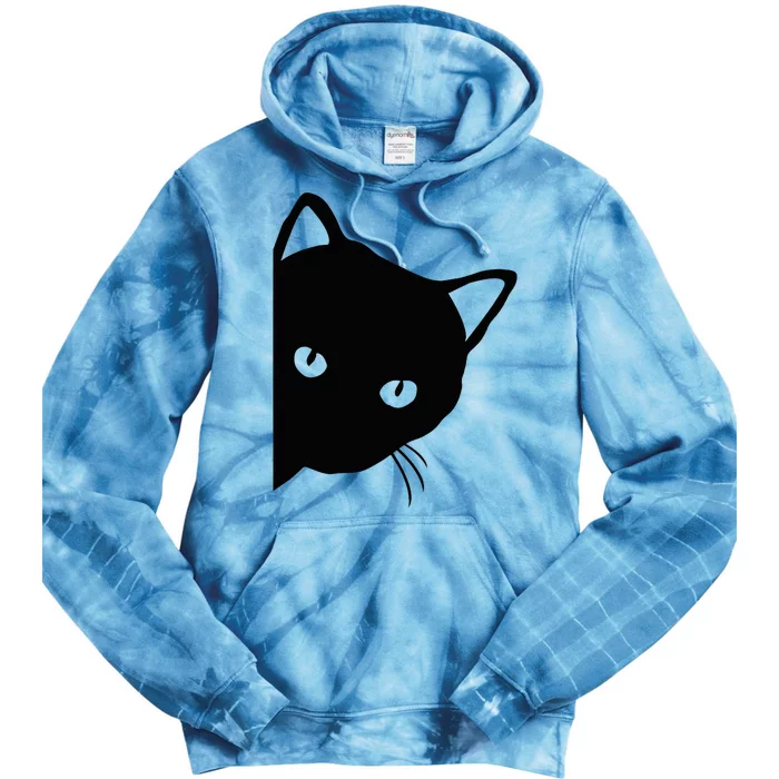 Cute Cat Face Tie Dye Hoodie