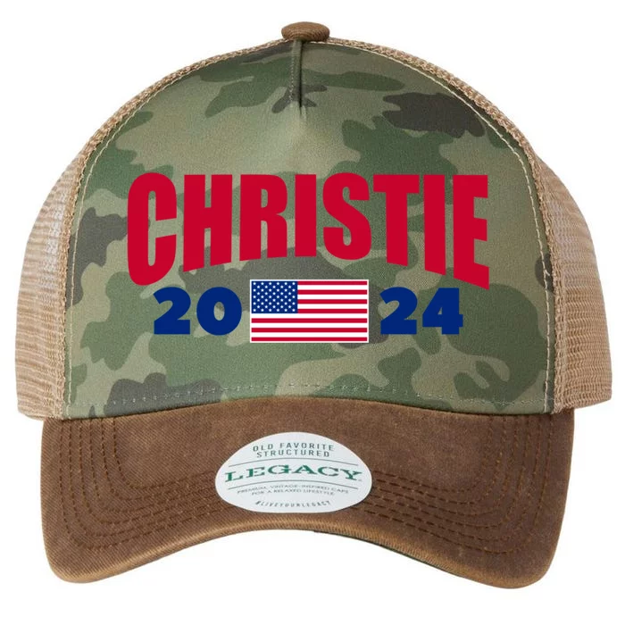 Chris Christie For President 2024 Election Legacy Tie Dye Trucker Hat