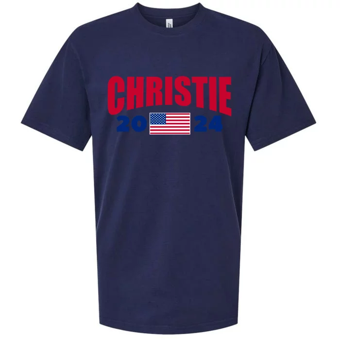 Chris Christie For President 2024 Election Sueded Cloud Jersey T-Shirt