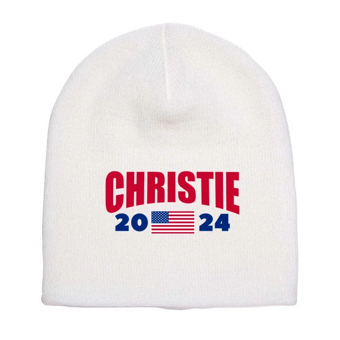 Chris Christie For President 2024 Election Short Acrylic Beanie