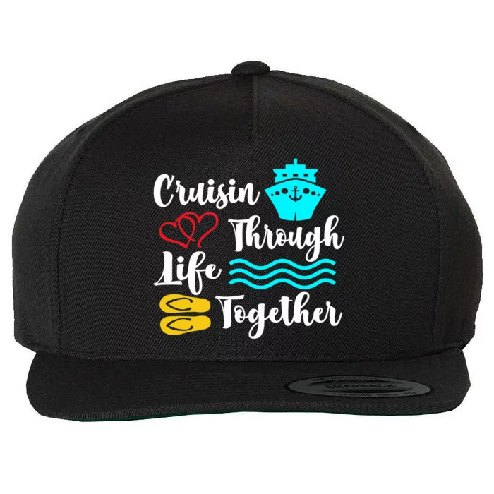 Couples Cruise For Newlyweds & Longtime Couples Holiday Wool Snapback Cap