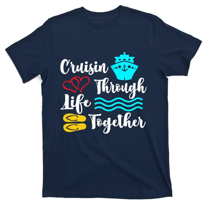 Couples Cruise For Newlyweds & Longtime Couples Holiday T-Shirt