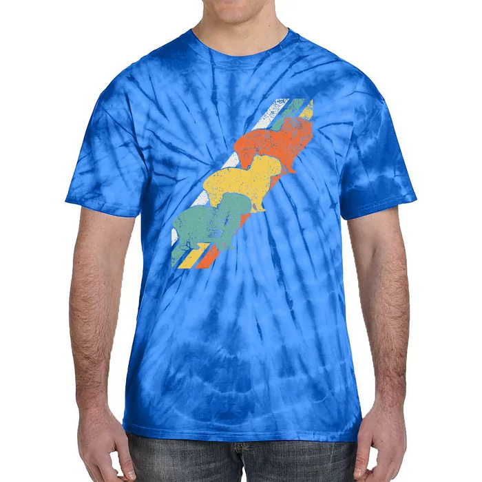 Capybara Capybaras Funny Animal Lover Tie-Dye T-Shirt