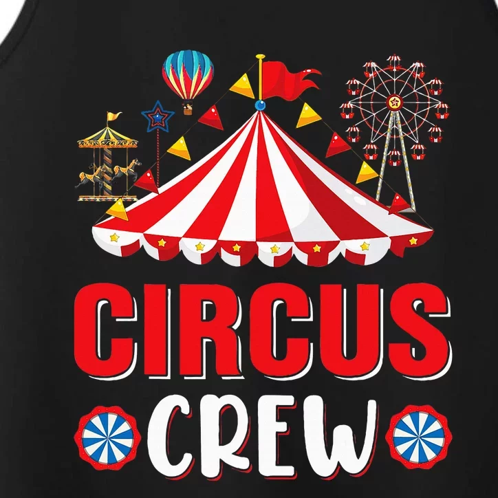 Circus Crew Funny Circus Staff Costume Circus Performance Tank