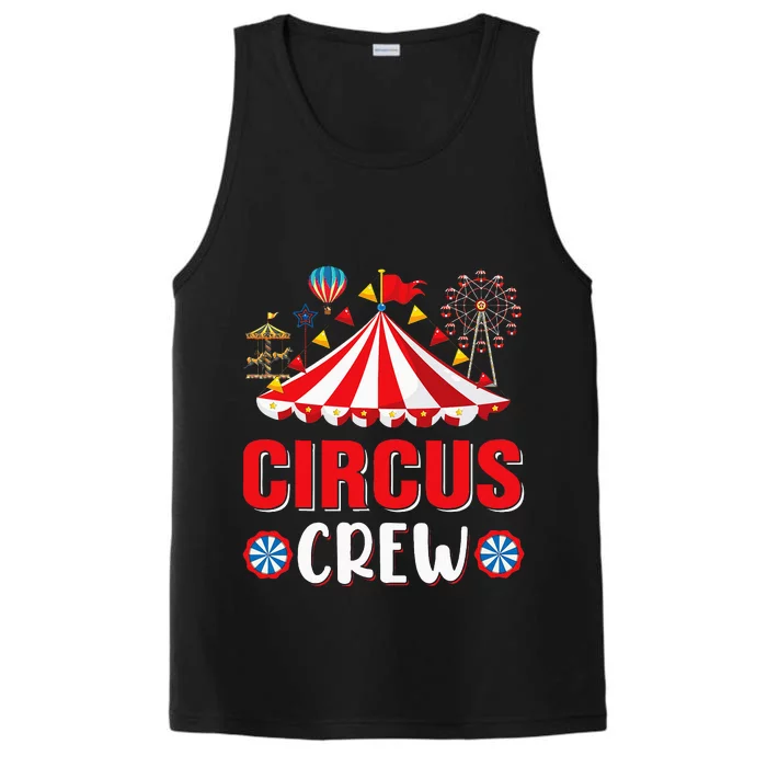 Circus Crew Funny Circus Staff Costume Circus Performance Tank