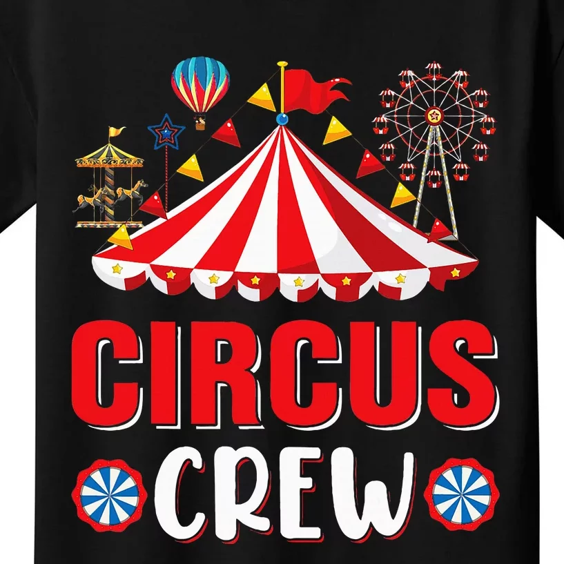 Circus Crew Funny Circus Staff Costume Circus Kids T-Shirt