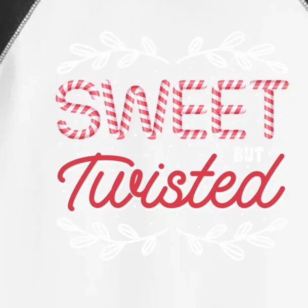 Candy Cane Funny Candy Lovers Sweet But Twisted Candy Makers Meaningful Gift Toddler Fine Jersey T-Shirt