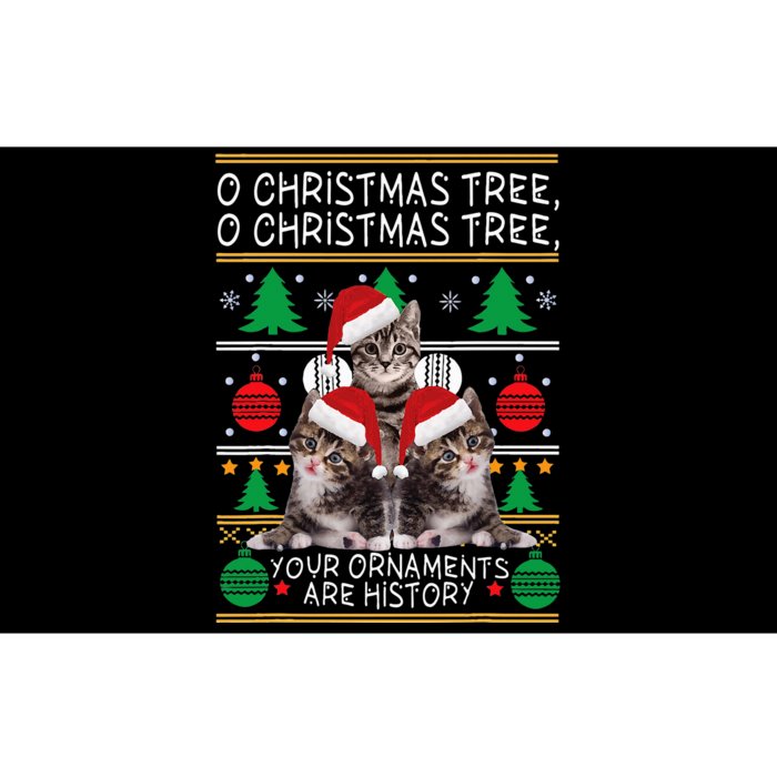 Cats Christmas Funny Ornaments Pajama Family Gift Bumper Sticker