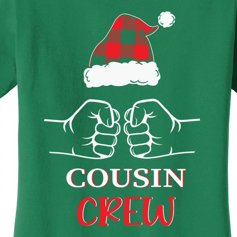 Cousin Crew Family Matching Christmas Gift Xmas Women's T-Shirt