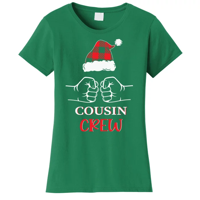 Cousin Crew Family Matching Christmas Gift Xmas Women's T-Shirt