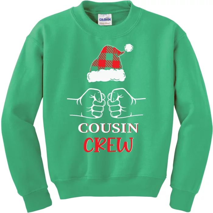 Cousin Crew Family Matching Christmas Gift Xmas Kids Sweatshirt