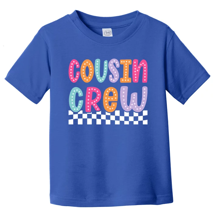 Cousin Crew Family Vacation Vacay Mode Matching Gift Toddler T-Shirt