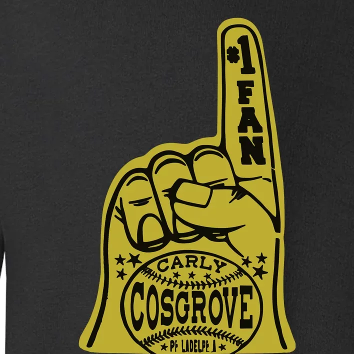 Carly Cosgrove Foam Finger Toddler Sweatshirt