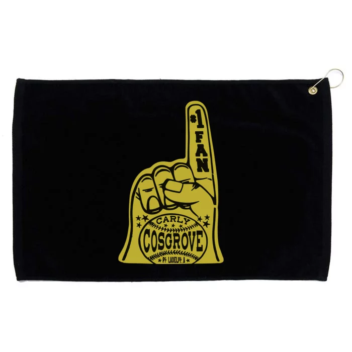 Carly Cosgrove Foam Finger Grommeted Golf Towel