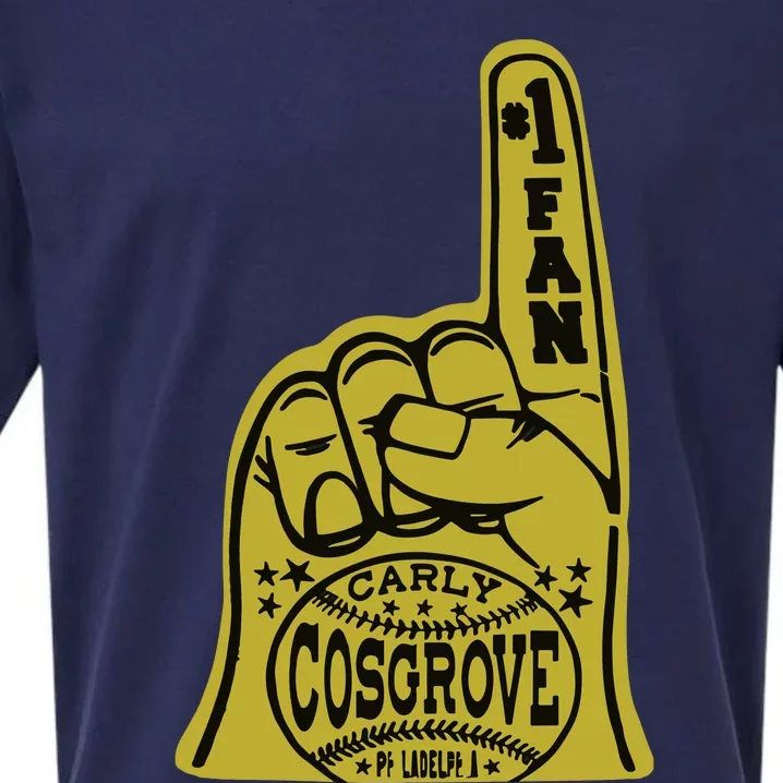 Carly Cosgrove Foam Finger Sueded Cloud Jersey T-Shirt