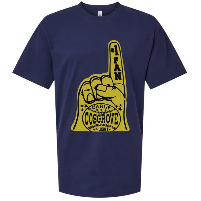 Carly Cosgrove Foam Finger Sueded Cloud Jersey T-Shirt