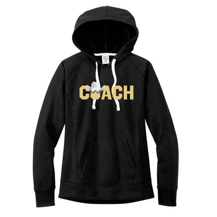 Coach Colorado Football Coach Design Women's Fleece Hoodie