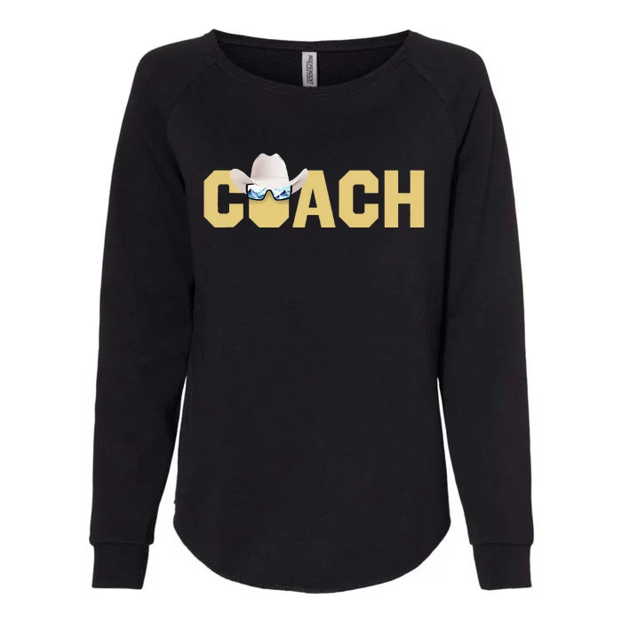 Coach Colorado Football Coach Design Womens California Wash Sweatshirt