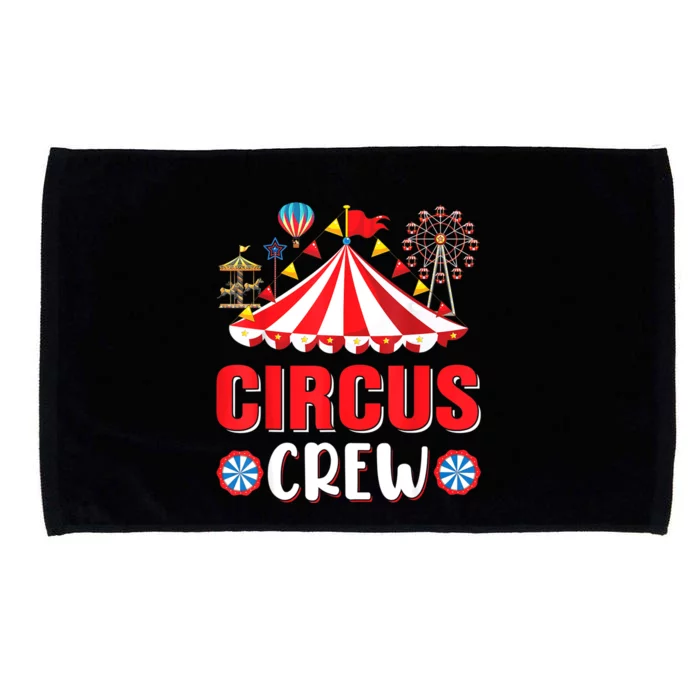 Circus Crew Funny Circus Staff Costume Circus Theme Party Microfiber Hand Towel