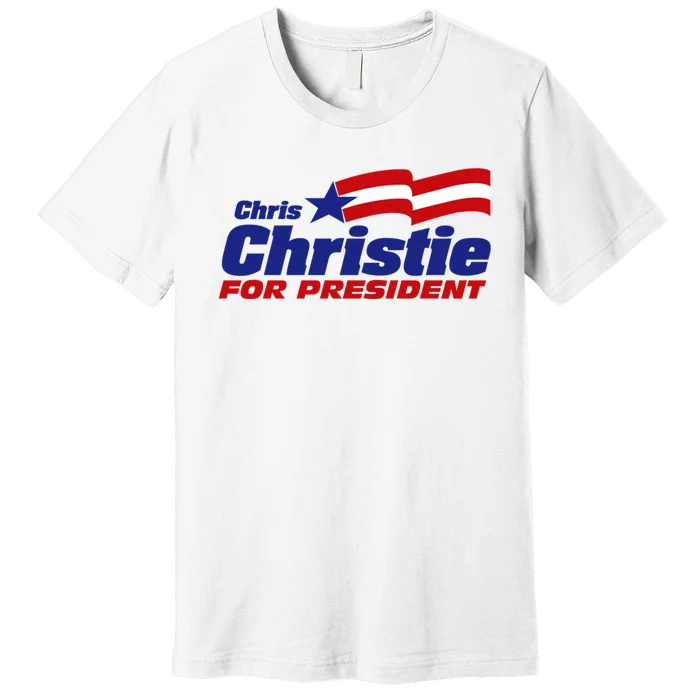 Chris Christie For President 2024 Election Premium T-Shirt