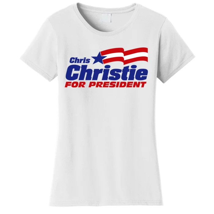 Chris Christie For President 2024 Election Women's T-Shirt