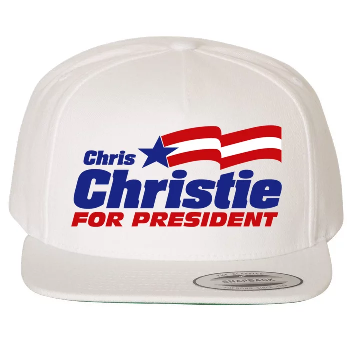 Chris Christie For President 2024 Election Wool Snapback Cap