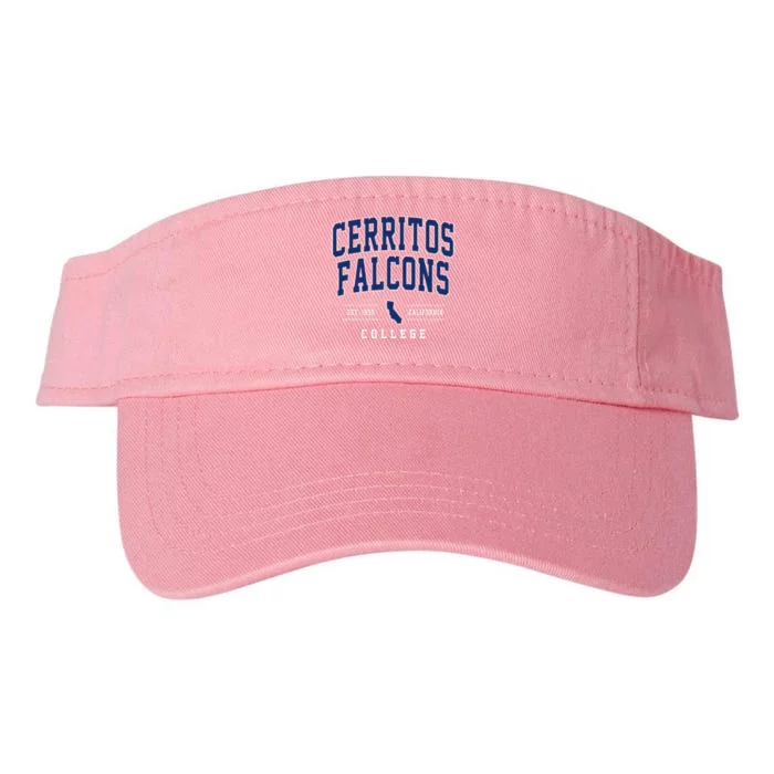 Cerritos College F.A.L.C.O.N.S Arch Valucap Bio-Washed Visor