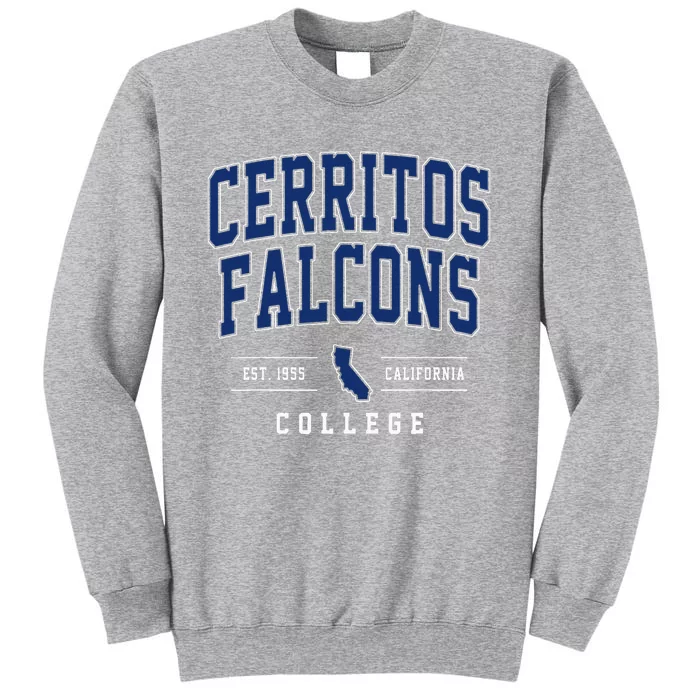 Cerritos College F.A.L.C.O.N.S Arch Tall Sweatshirt