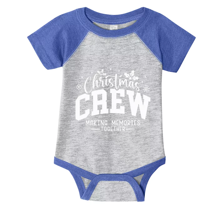 Christmas Crew Family Reunion Infant Baby Jersey Bodysuit