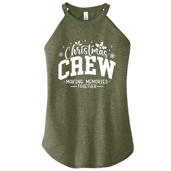 Christmas Crew Family Reunion Women’s Perfect Tri Rocker Tank