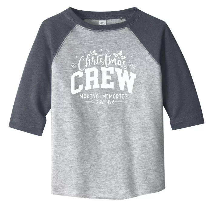 Christmas Crew Family Reunion Toddler Fine Jersey T-Shirt