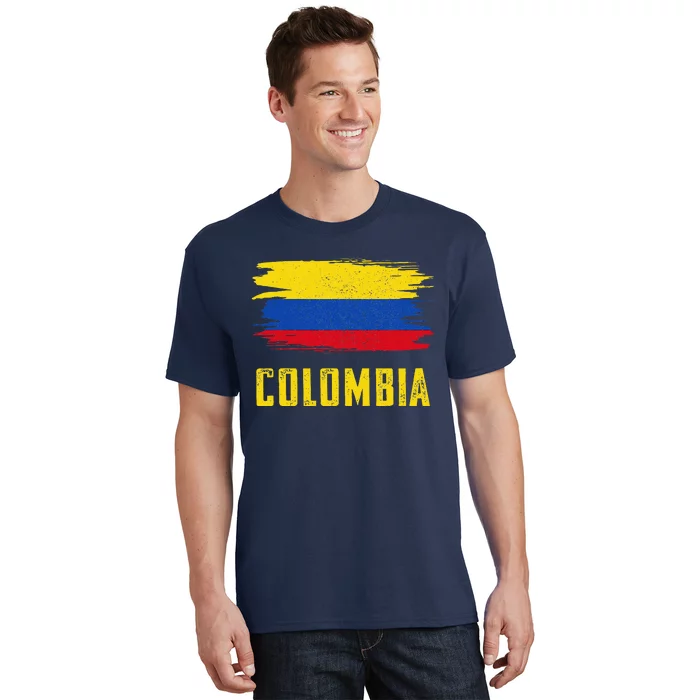 Colombia Columbian Flag Colombia T-Shirt