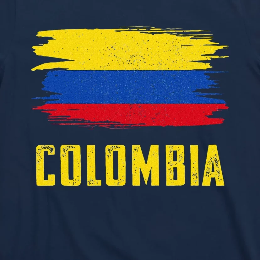 Colombia Columbian Flag Colombia T-Shirt