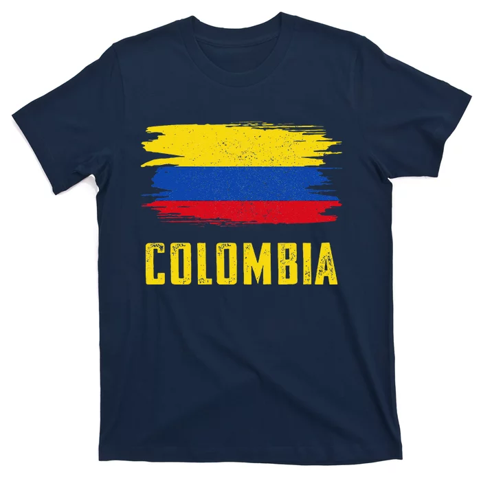 Colombia Columbian Flag Colombia T-Shirt