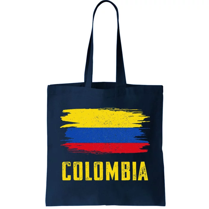 Colombia Columbian Flag Colombia Tote Bag