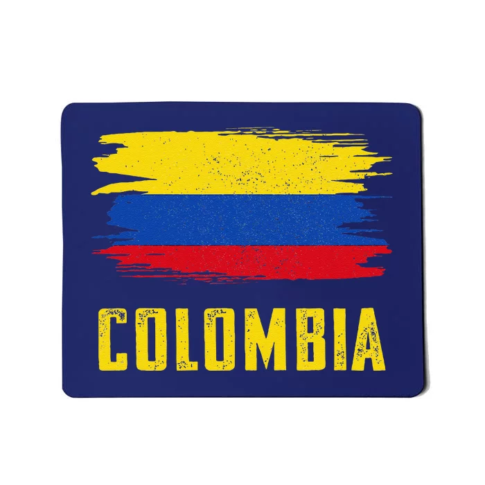 Colombia Columbian Flag Colombia Mousepad