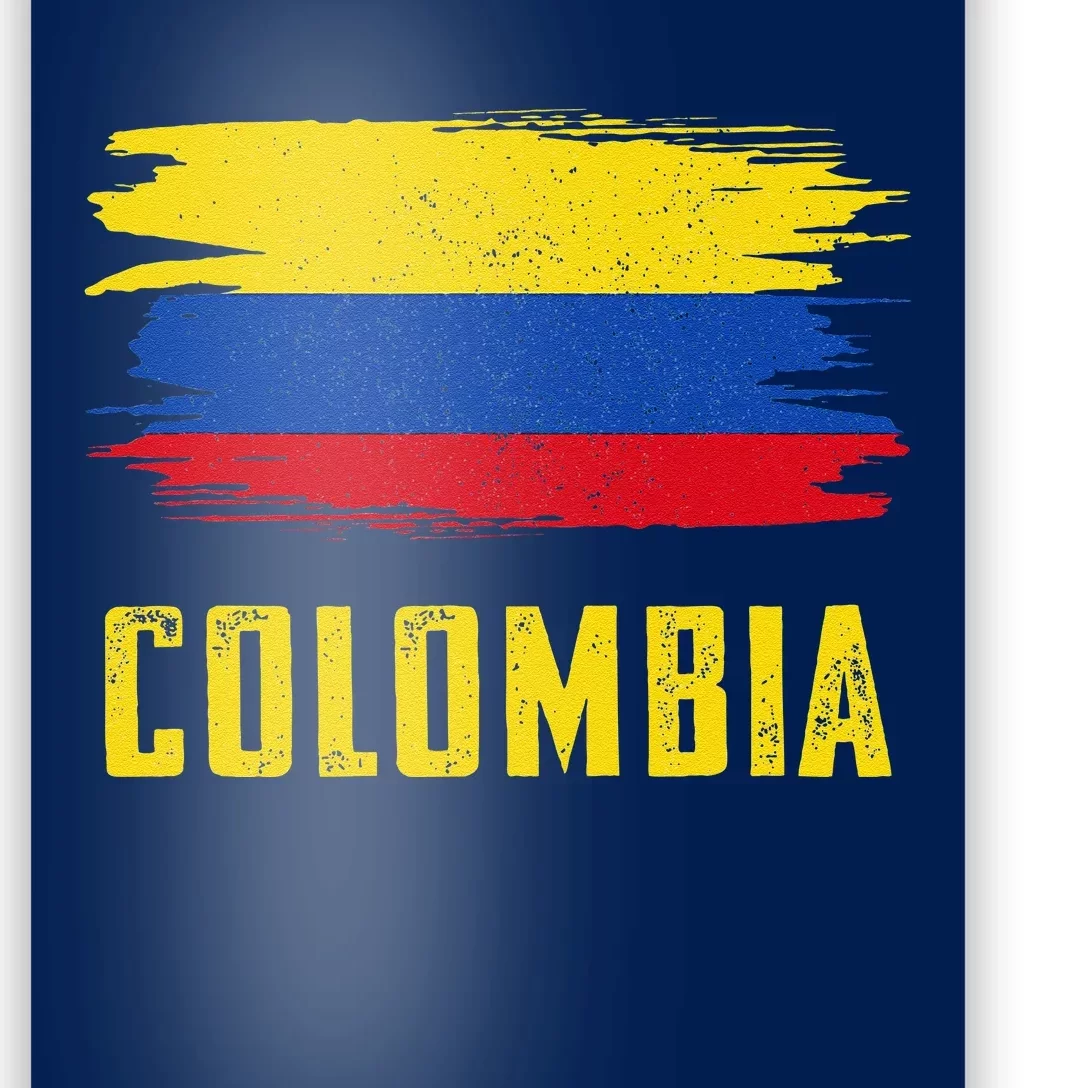 Colombia Columbian Flag Colombia Poster