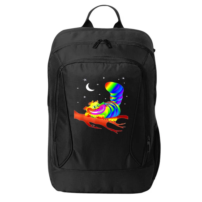 Cheshire Cat Face Grin Clothes City Backpack