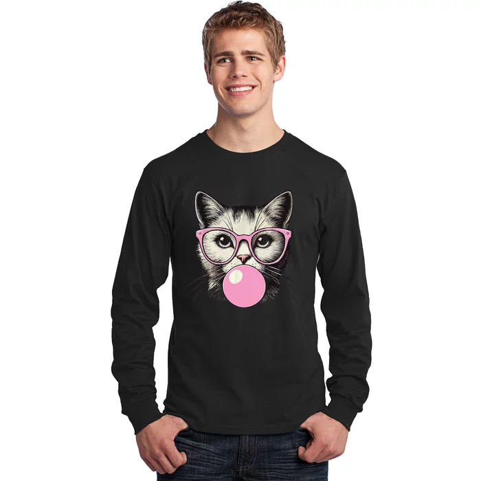 Cute Cat For Women Funny Cat Lovers Long Sleeve Shirt