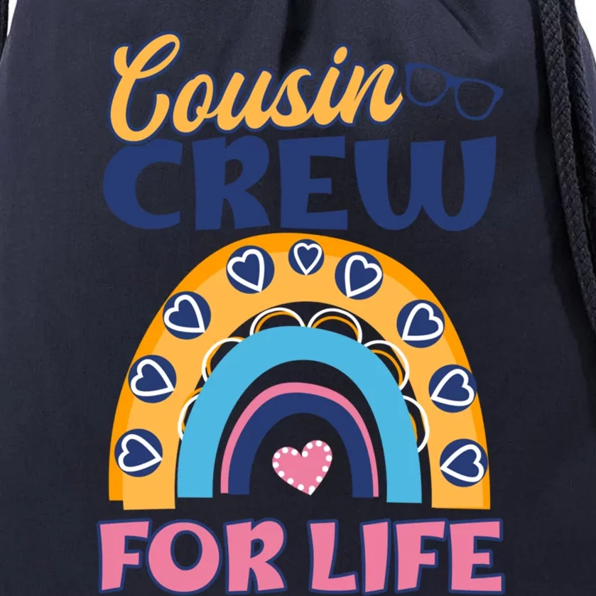 Cousin Crew For Life Design Cousin Crew Gift Drawstring Bag