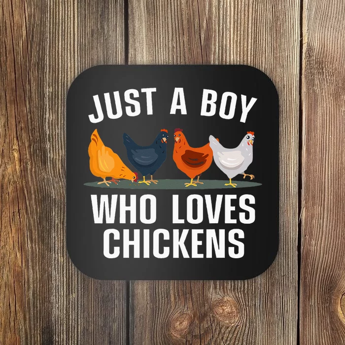 Cute Chicken Farming Chicken Lover Coaster