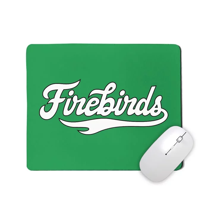 Carthage College Firebirds Classic Athletic Script Throwback Mousepad