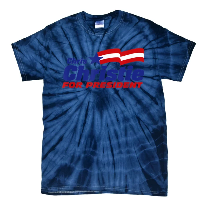 Chris Christie For President 2024 Election Tie-Dye T-Shirt