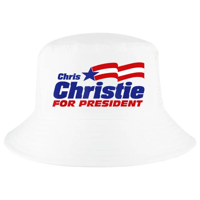 Chris Christie For President 2024 Election Cool Comfort Performance Bucket Hat