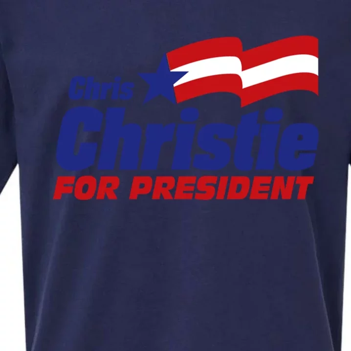 Chris Christie For President 2024 | Christie 2024 Republican Sueded Cloud Jersey T-Shirt