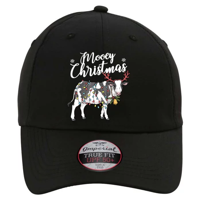 Cow Christmas Funny Mooey Xmas Lights The Original Performance Cap