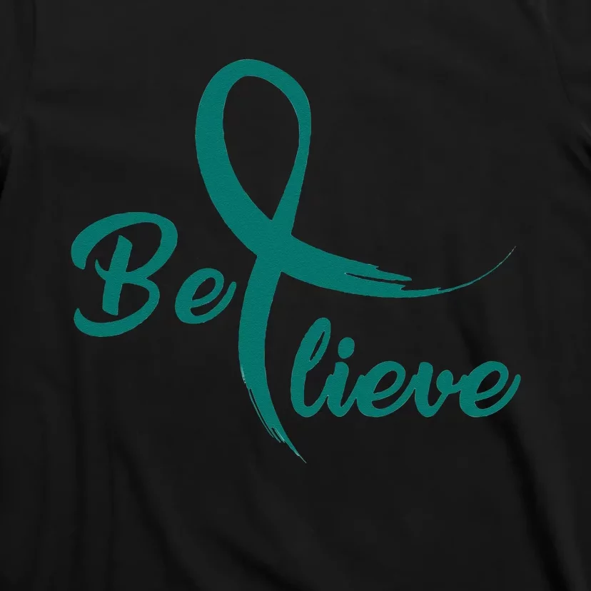 Cervical Cancer Fight Cancer Ribbon T-Shirt